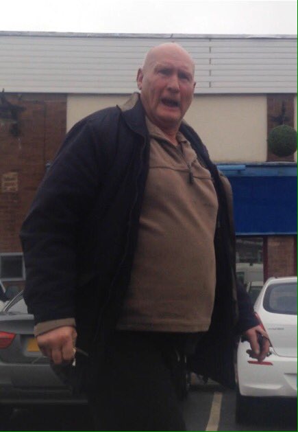 Angry shouting and swearing man on the square. Good job no children were present. Disgusting language. #frodsham