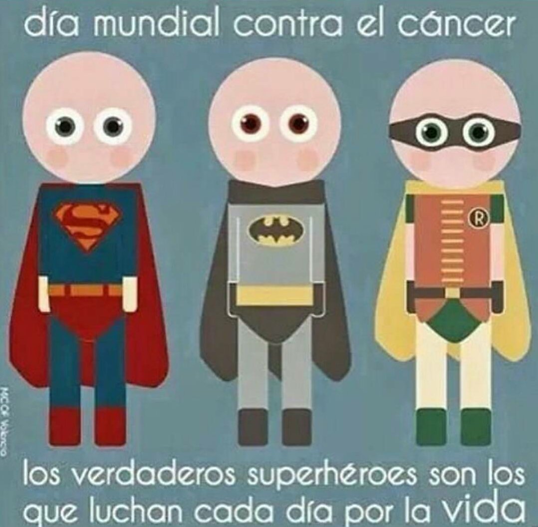 Crisniella's tweet photo. #DiaMundialContraElCancer #FuerzaATodosEllos https://t.co/JyVHVLeI7Q