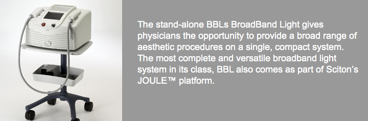 The most complete/versatile broadband light system in its class, BBL also comes as part of #Sciton’s JOULE™ platform