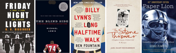 CBC's tweet photo. Are you ready for some football (literature)?! A #SuperBowl reading list, from @CBCBooks: https://t.co/EfSw090KNN https://t.co/x7KR2VcHaM