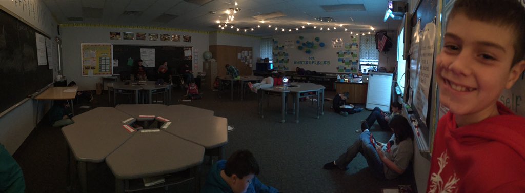 LeitnerChelsea's tweet photo. Happy kids lounging all around. Working on precise language! #BHMSDROCKS https://t.co/nsF2mFnWyU