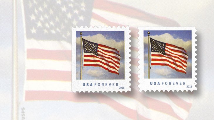 LinnsStampNews's tweet photo. @USPSstamps issued #Flag stamps in multiple coil, booklet formats Jan. 29: https://t.co/ELQ8olplen #definitivestamps https://t.co/FGwPDBbJhn