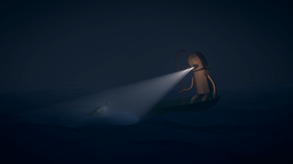 DancingPolygon's tweet image. tmblr.co/Zb5tei216kfmv  - An Unexpected Meeting // Dancing Polygon #lowpoly #3DArt #CGI #Blender #Artwork