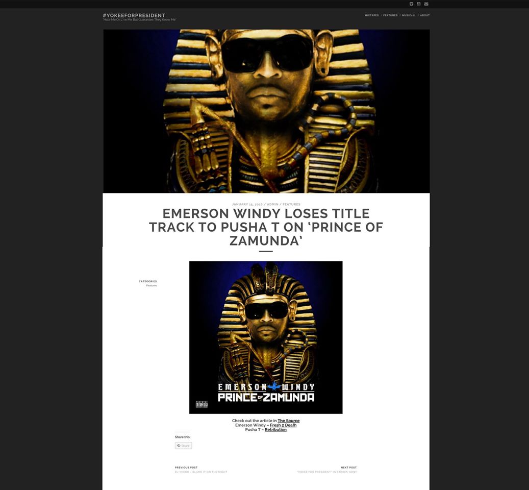 shawna_shines's tweet photo. #ICYMI Big ups to @DJYKCOR on coverage @EmersonWindy @DeafhBeats beat surrender to @PUSHA_T https://t.co/MkZJUwheAa https://t.co/ooOvgIvGzr