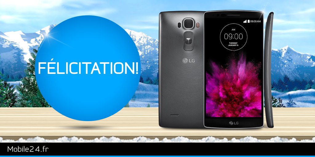 Mobile24fr's tweet photo. Notre gagnant du concours mensuel .Santiago Diniz du Portugal qui vient de gagner un magnifique #LG #GFLEX2 https://t.co/8KSVQPoBo9