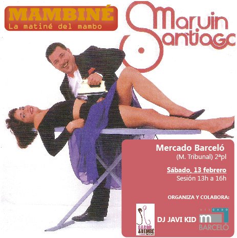SaboryBembe's tweet photo. #MAMBINÉ #MADRID #mercadobarceló 13 febrero de 13 a 16h... AGÜITA! ! https://t.co/bKfBzXO75P