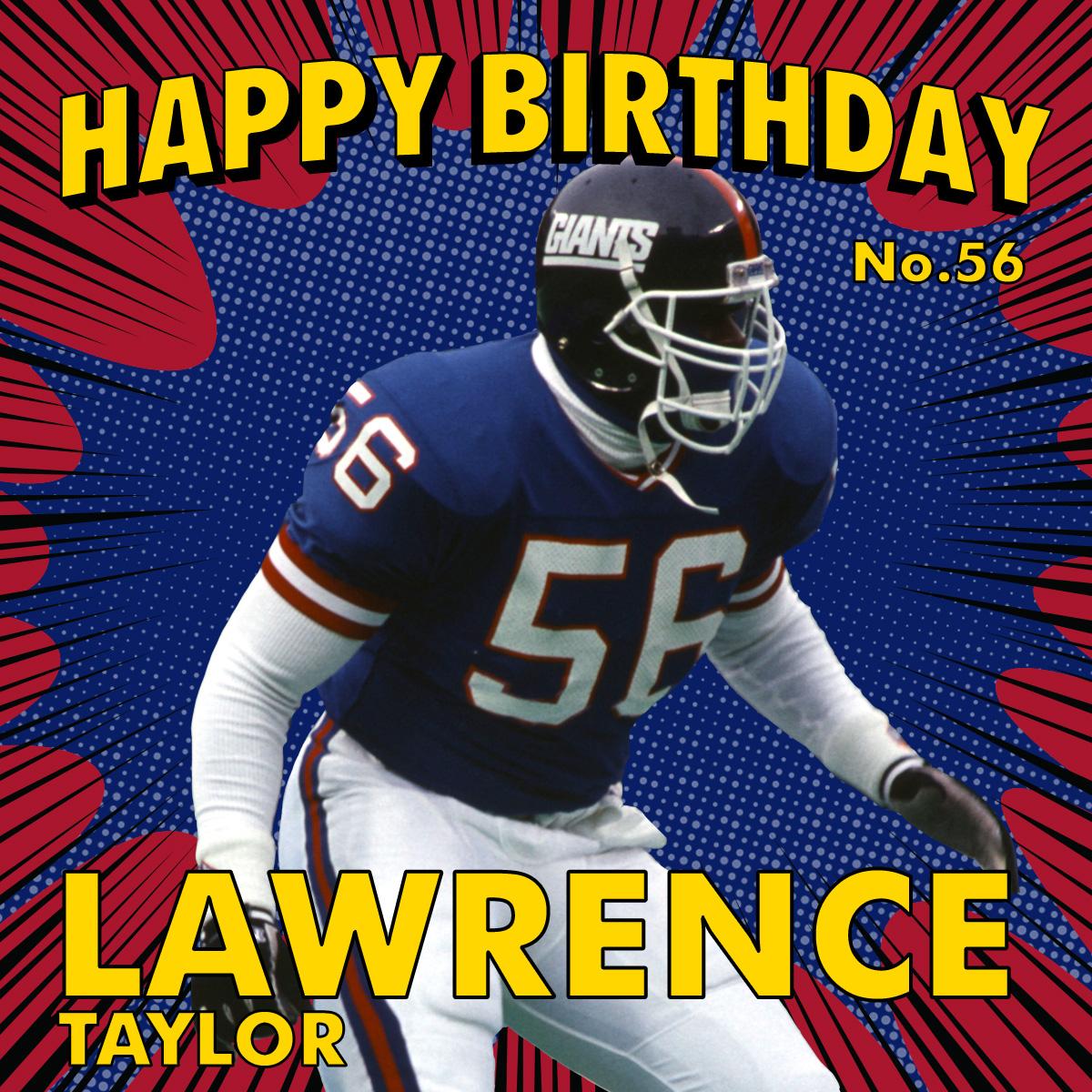 Rt To Wish A Happy Birthday To The One And Only Lawrence Taylor Happy por-favor-me-ayudan-a-hacer-esto-brainly-lat