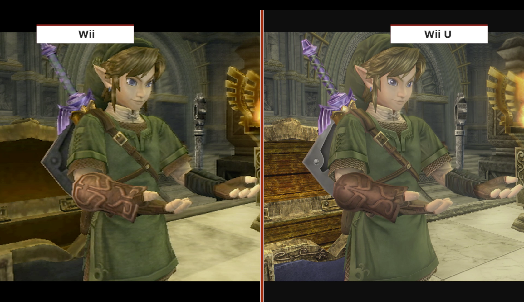 Jose Otero on Twitter: "Here's a graphics comparison of Zelda: Twilight  Princess HD. Wii U vs GameCube and Wii. https://t.co/IVpZcEdW0C  https://t.co/zZ1Flc5ftA" / Twitter