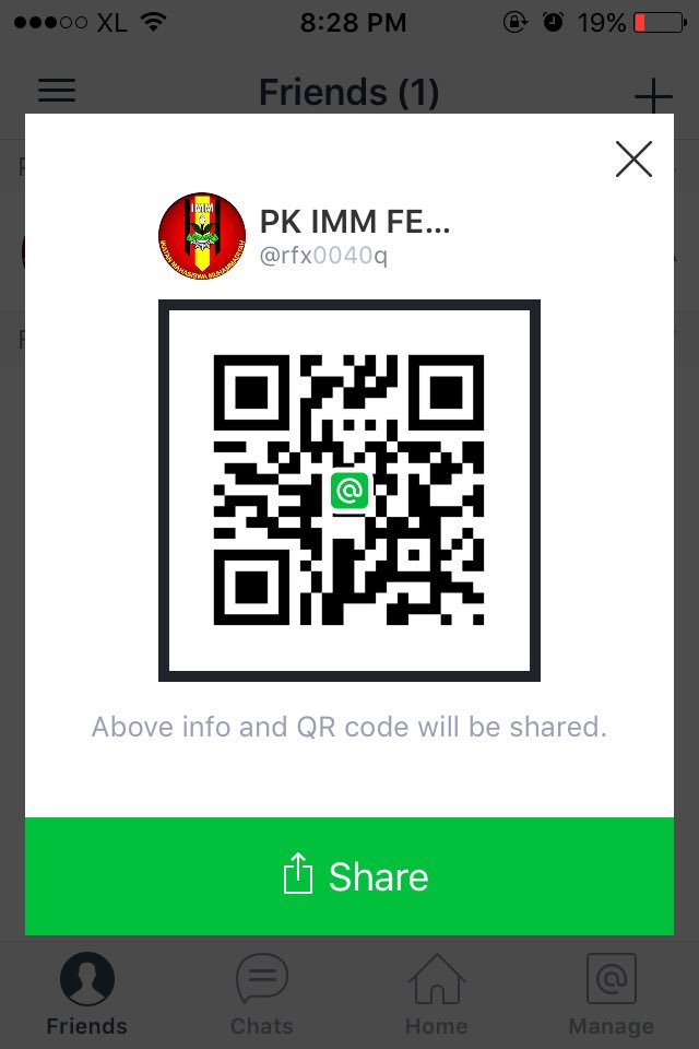 immfebjktm's tweet photo. Alhamdulillah, now imm feb jaktim will be active official account line. lets follow and join with us😊😘

#IMMJAYA🙏🏻 https://t.co/5VfCbazLbD