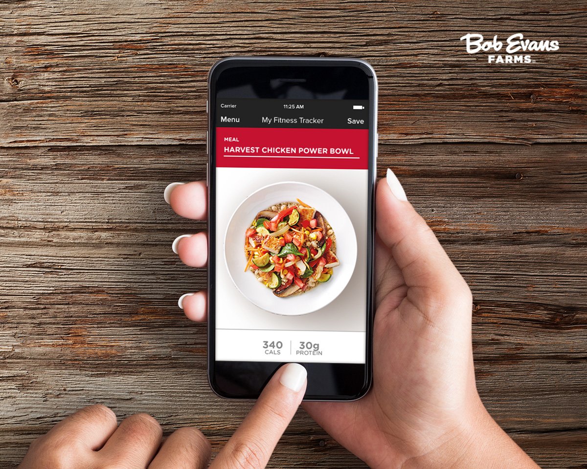 Bob Evans Restaurants On Twitter Our Harvest Chicken Power Bowl Is Something You Ll Be Happy To Put In Your Fitness Tracker And Even Happier To Eat Https T Co Q2svj2cj6q