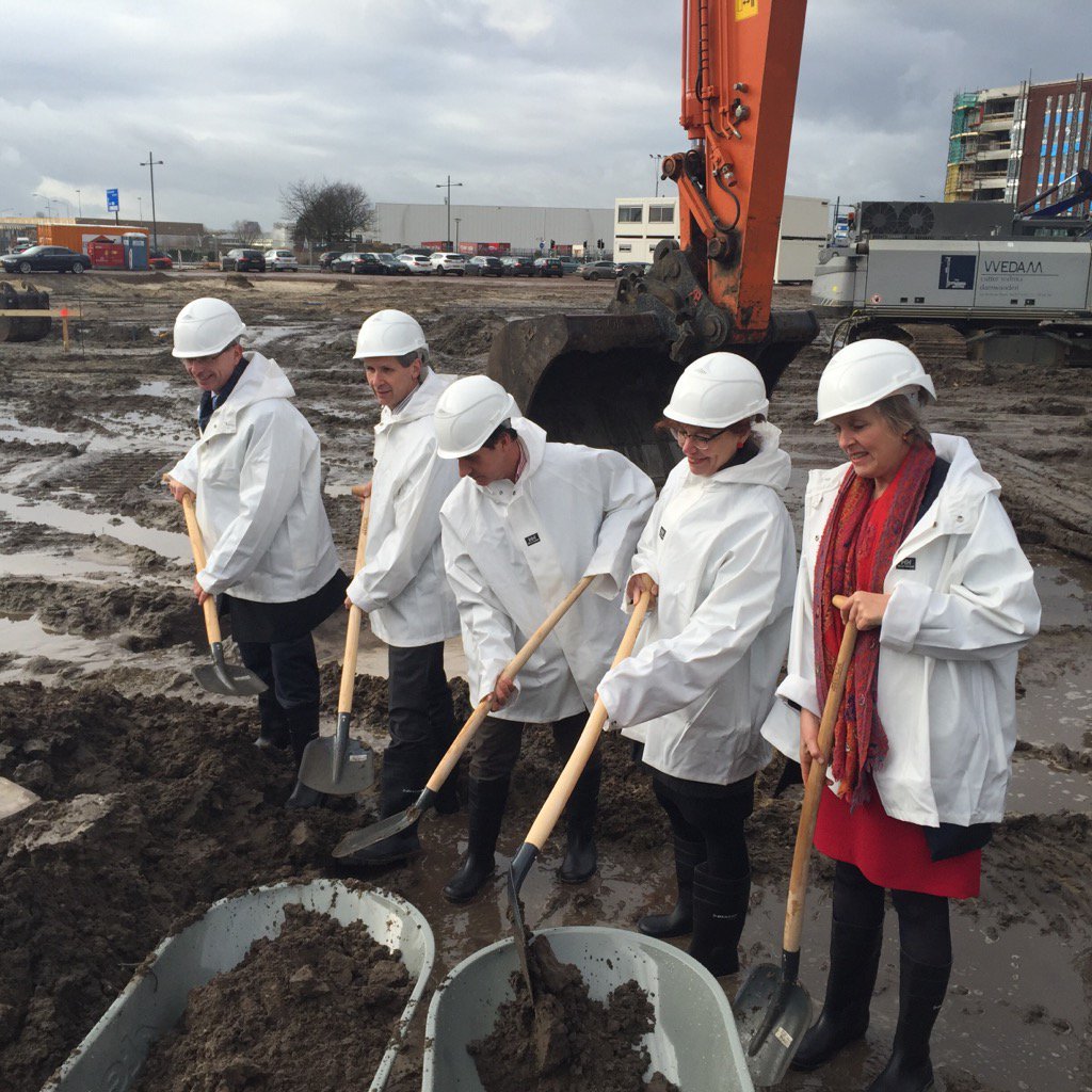 Officiele start bouw nieuwe #gerechtsgebouw in #viabreda