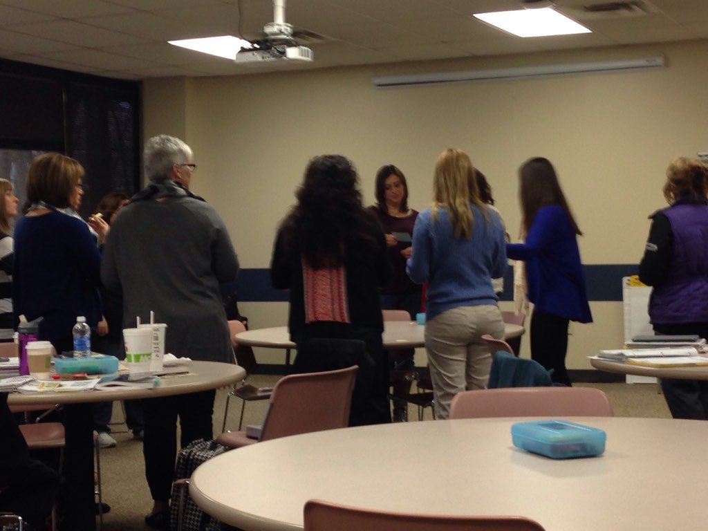 Great energy at our #NFTIscience facilitator training this morning!