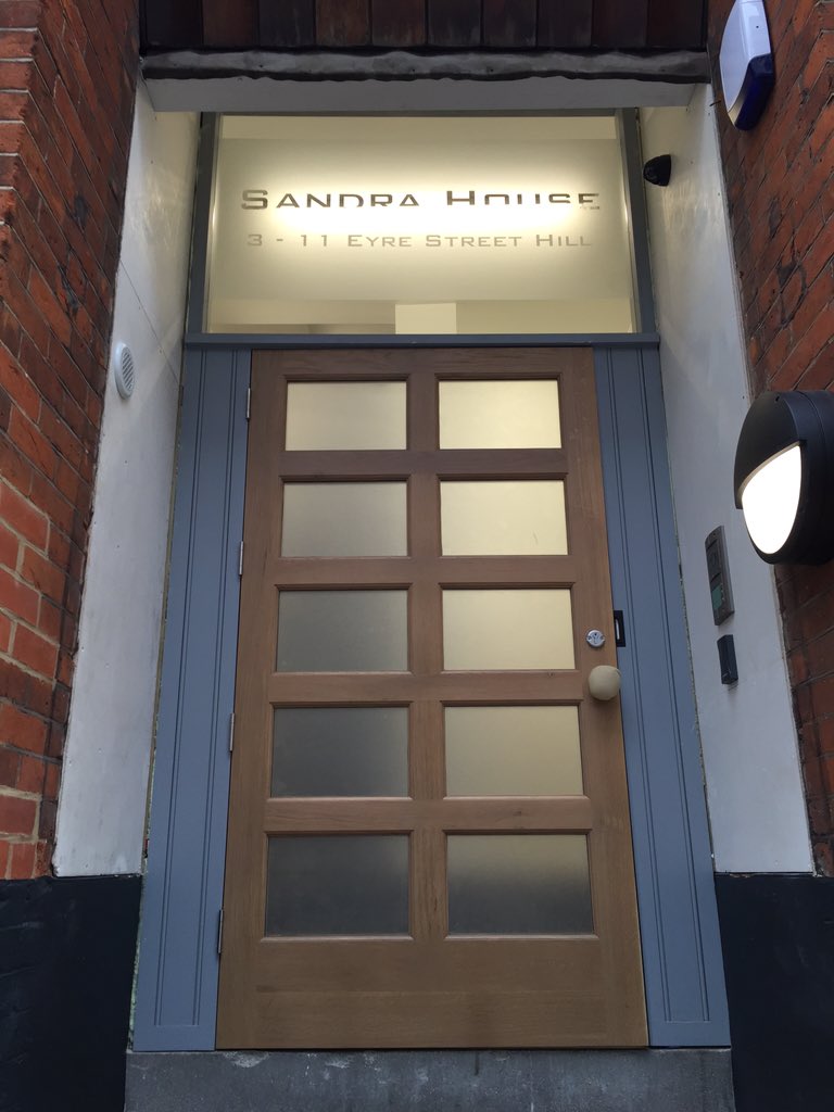 SignaceLtd's tweet image. Frosted vinyl work for @Liam_pickett at Sandra House, London #frosted #window #vinyl