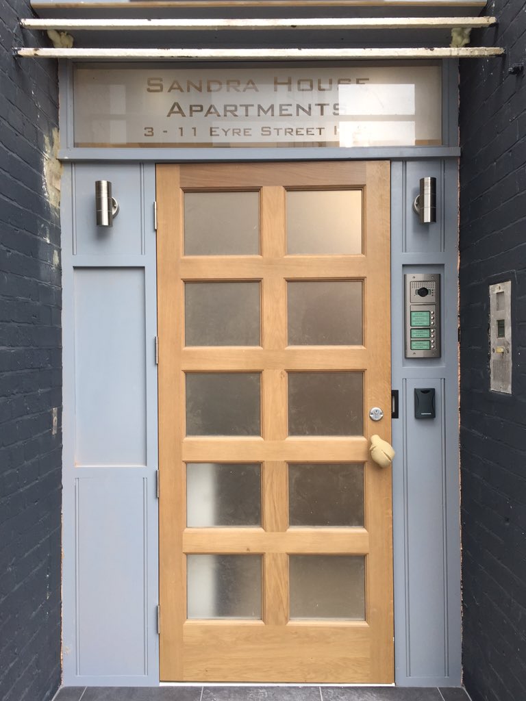 SignaceLtd's tweet image. Frosted vinyl work for @Liam_pickett at Sandra House, London #frosted #window #vinyl