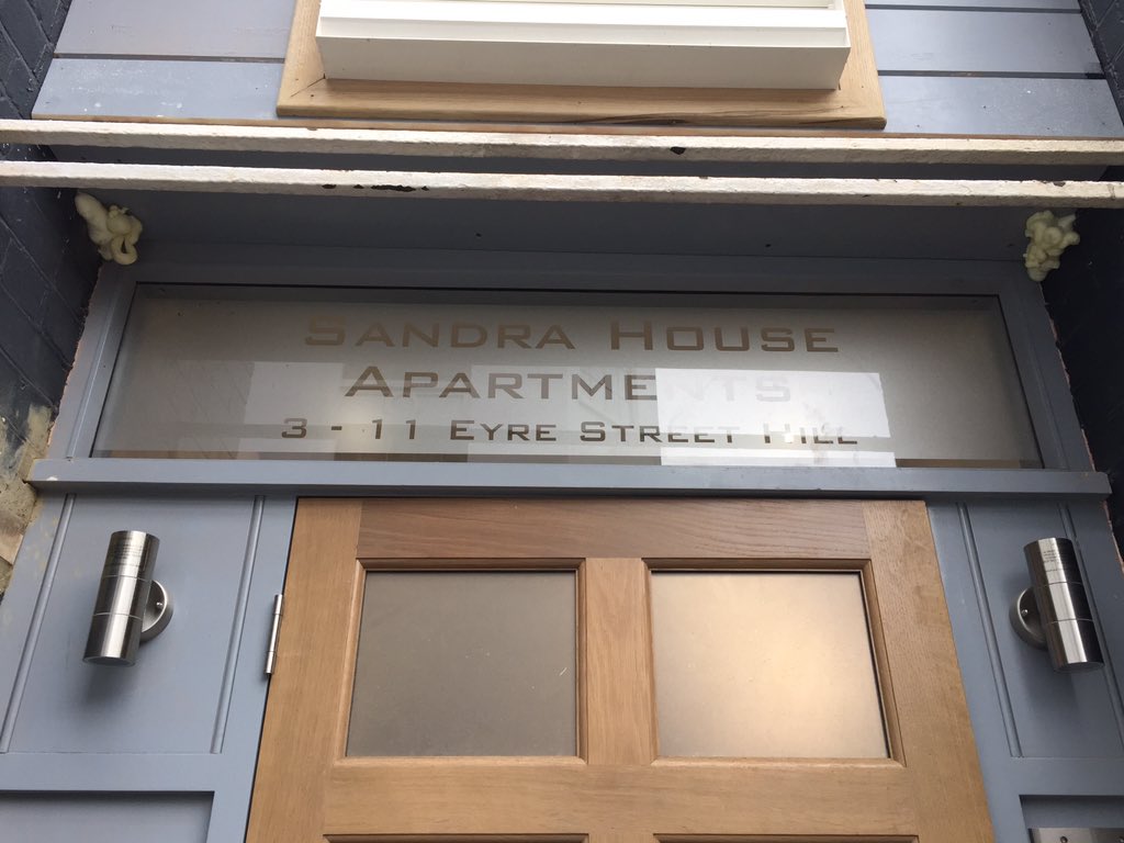 SignaceLtd's tweet image. Frosted vinyl work for @Liam_pickett at Sandra House, London #frosted #window #vinyl
