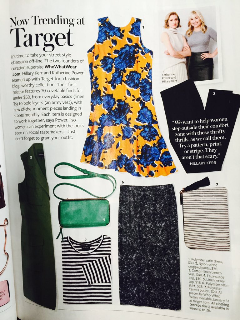 Excited to see this in @InStyleMag , <a href="/analisamarie/">analisamarie</a> <a href="/chondrak/">Doris Osborne</a> 😍