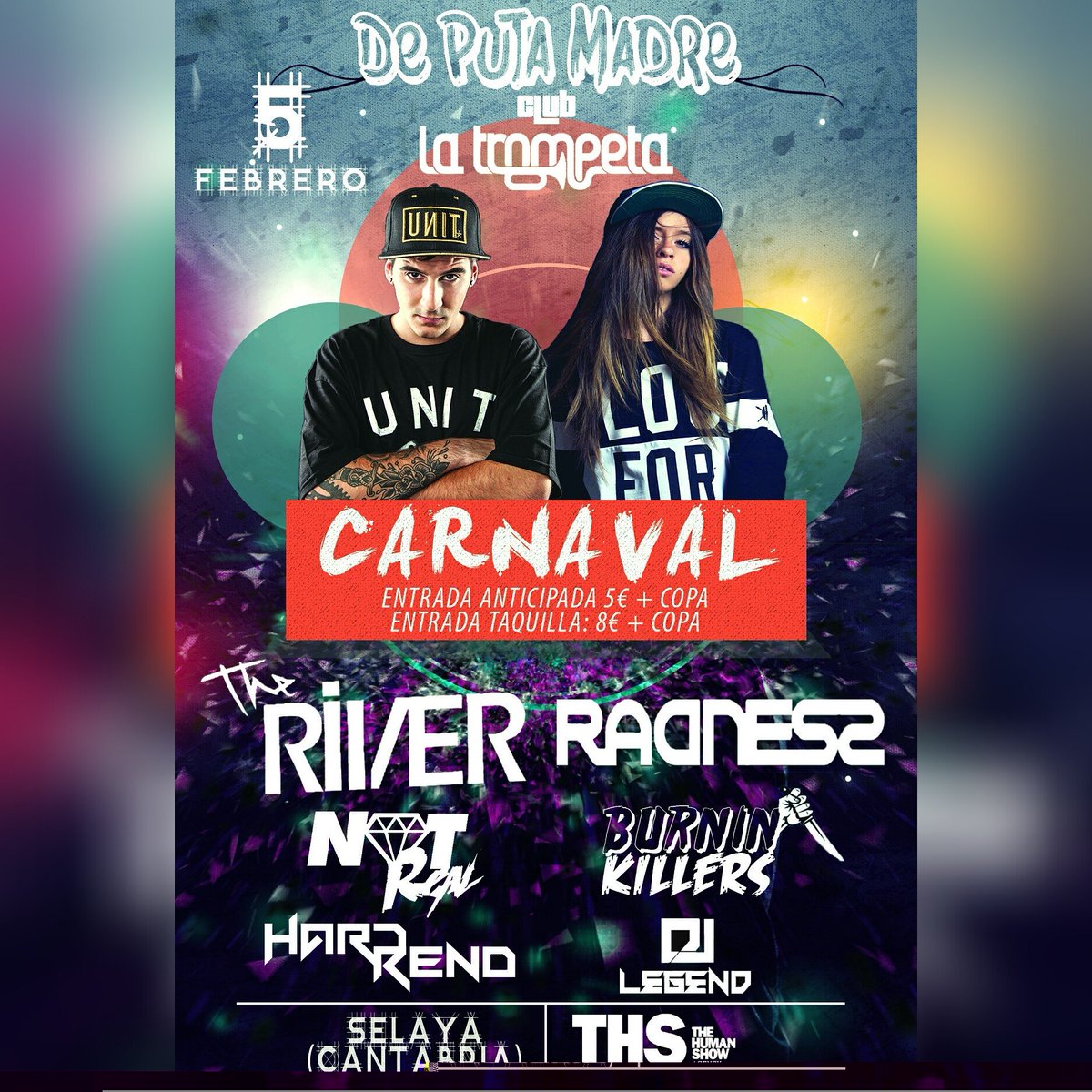 PutaMadreClub's tweet photo. Que mejor manera que recibir a @RADNESSmusic y @TheRiverDj therivcon un SOLD OUT! https://t.co/y6pVqMXWch