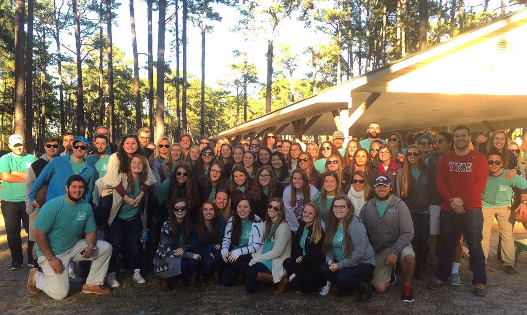 TKEMX's tweet photo. #tbt to our 1st Annual TKE•ΣΣΣ Tailgate Olympics last Fall; together we raised nearly $3,000! @TKE_Fraternity https://t.co/vNwD5rv0wN