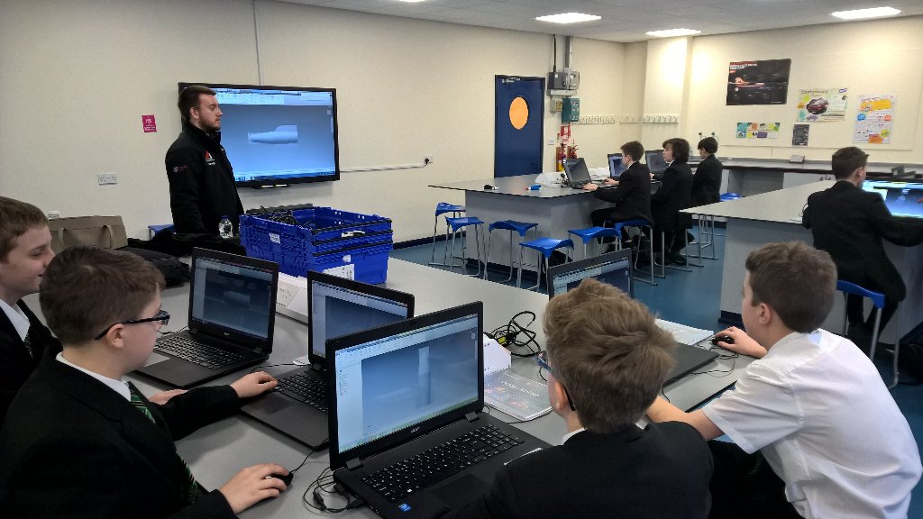 MosslandsSTEAM's tweet photo. F1 design at our #MosslandsSTEAMday with @NACGroup @NACNWAIP https://t.co/tb8IK0LPzq