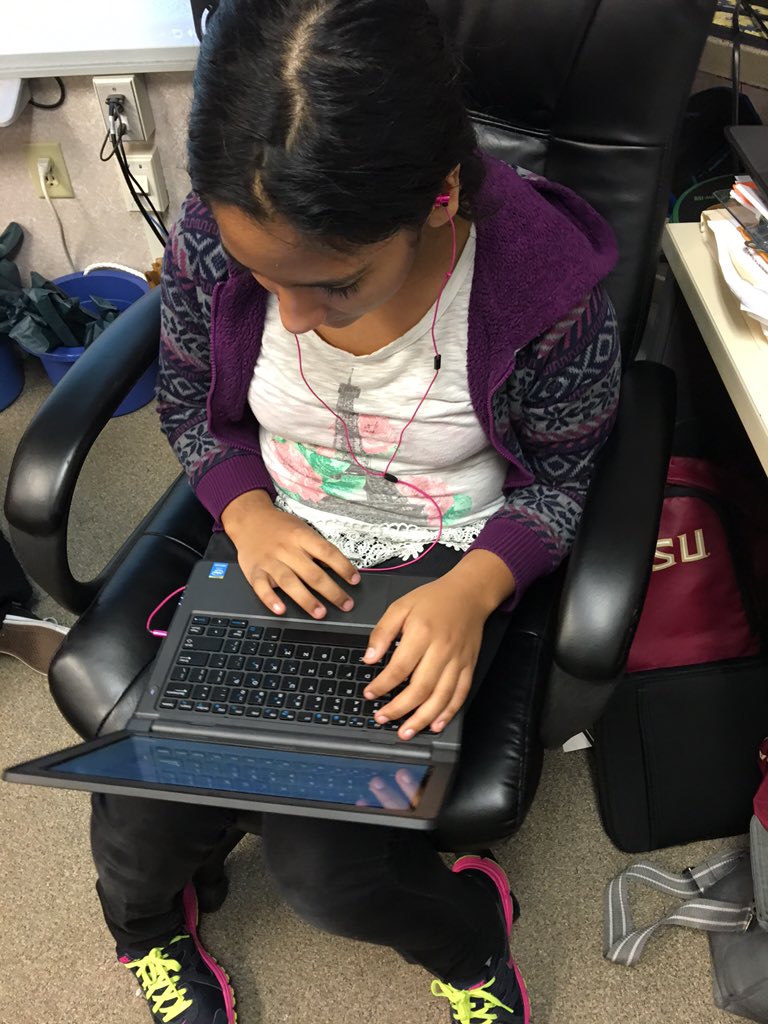 SandelMusic's tweet photo. They then used Q grooves to create their own beats! @QuaverMusic https://t.co/QJFqxAIeJh