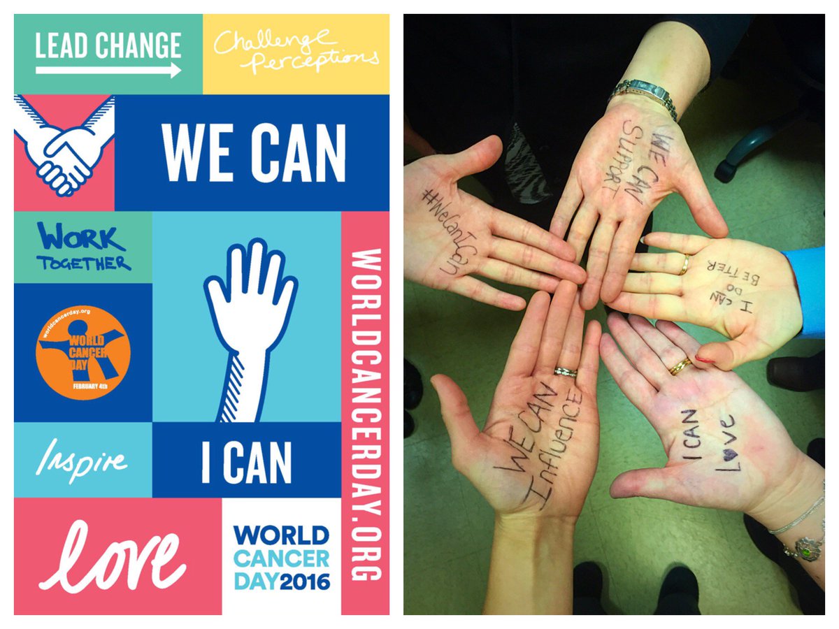 OMSAofMAINE's tweet photo. Showing our support in the fight against Cancer! Join the #TalkingHands campaign to mark #WorldCancerDay #WeCanICan https://t.co/dsyoSHZsKK