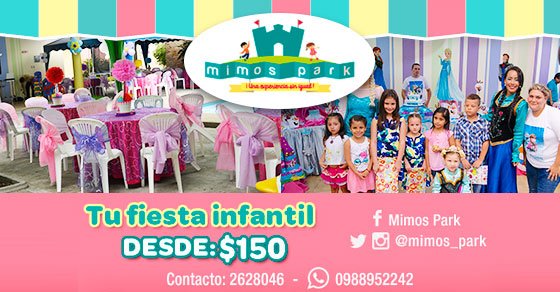 guiaecuador's tweet photo. Eventos: Mimos Park - Fiestas Infantiles en el parque y a domicilio #GYE https://t.co/8d9U87VAea vía @guiaecuador https://t.co/m5AHZHDECW