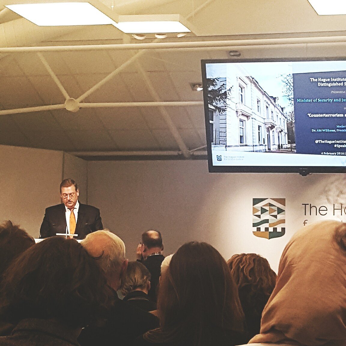 MTHPC_Lunastrum's tweet photo. Mr. Ard van der Steur, Netherlands Minister of Security and Justice, on “Counterterrorism and the Rule of Law” https://t.co/NbRx1as0Vf