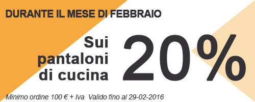 La promozione del mese di febbraio #beyourbest #chef