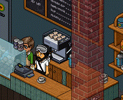 wshfreretfr's tweet photo. Oklm dans le Coffee House @Habbunivers @HabboFR #Montretonlieuprefere Pseudo: cem-du91 https://t.co/NfaYzs4bMu