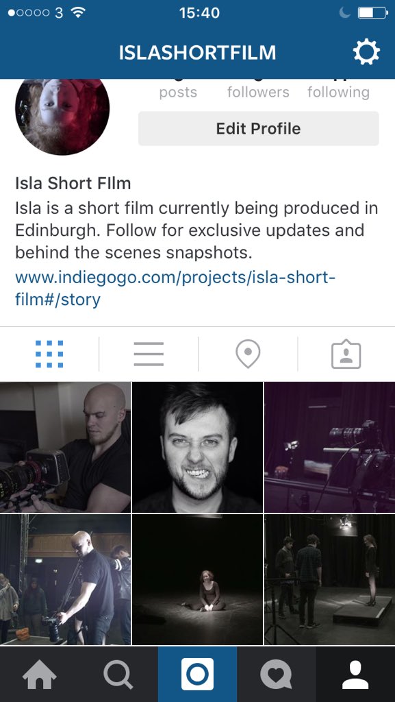 IslaShortFilm's tweet photo. Check out our Instagram for exciting behind the scenes images #filmmaking #Edinburgh #Instagram https://t.co/26bHUD6Jio