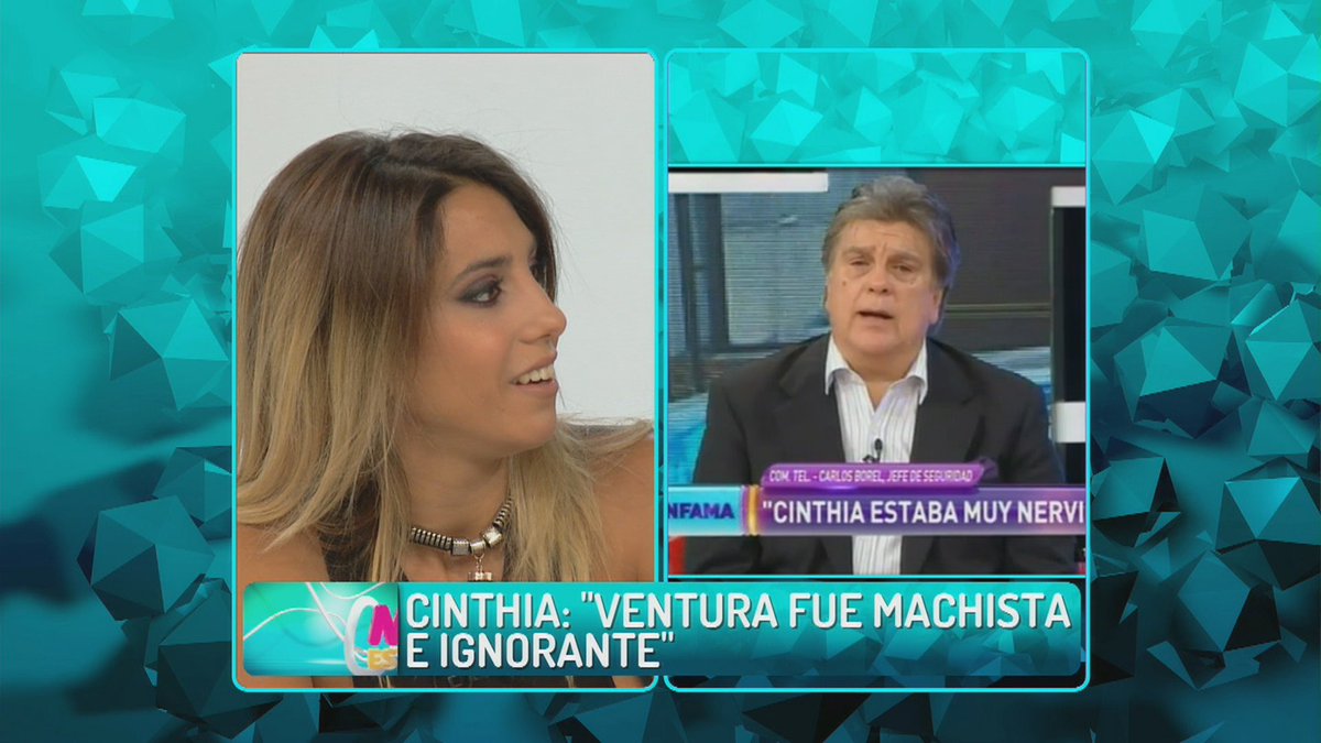 Durísima respuesta de Cinthia Fernández a Luis Ventura: “Fue machista e ignorante” eltrecetv.com.ar/la-mesa-esta-l…