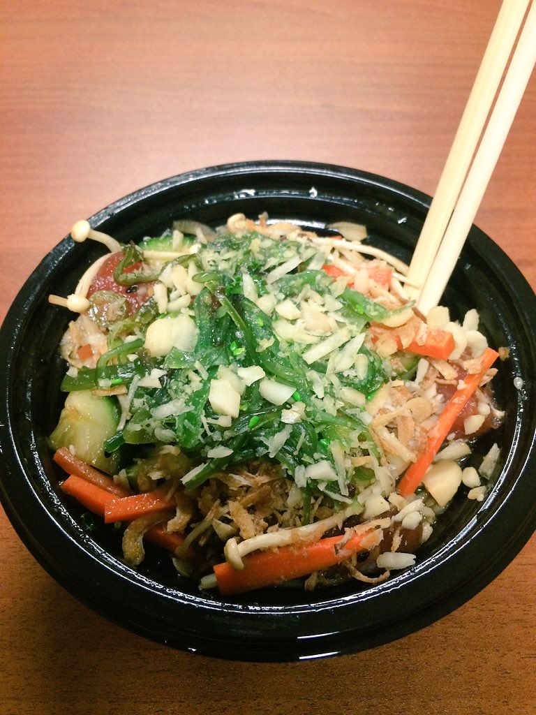 HamOntFoodie's tweet photo. Simple, delicious ingredients, infinitely customizable, done consistently. @pokehbar lives up to the hype. https://t.co/DvB5MiMNl4