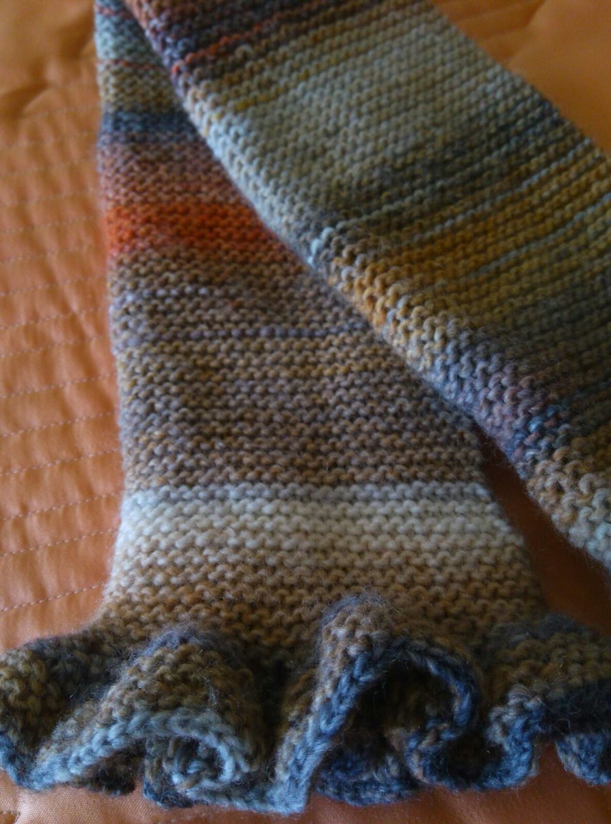 7delsiete55's tweet photo. La última bufanda que he hecho :) #knitting #crochet #ganchillo https://t.co/AGrjHCh2bP