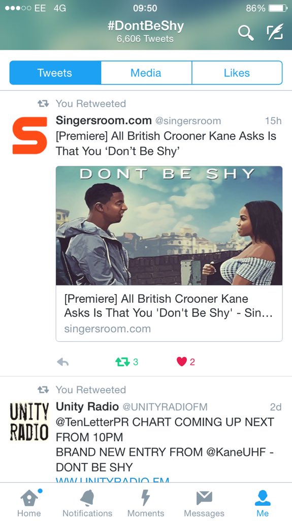 Kxne_Oat's tweet photo. Big shout out 2 @singersroom go check out my new single #DontBeShy on there website! #UHF #RnB #TenLetterPR ❤️🔊🇬🇧 https://t.co/geKORSreUj