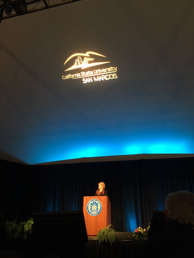 herbiesmith4's tweet photo. Front row seats to see Dr. Karen Haynes #reporttothecommunity! #PACEpromise @CsusmAlliance https://t.co/YilF0P30mE