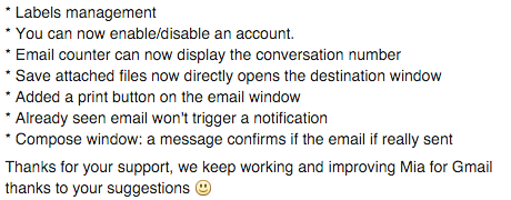 miaforgmail's tweet photo. A new #AppStore version 2.1.1 of Mia for Gmail is ready for downloading here: https://t.co/HPYIcb9Lyj #emailclient https://t.co/2tSNgF74hS