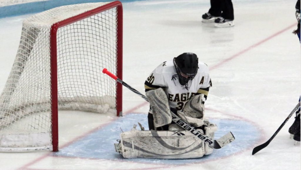 GoalieWays's tweet photo. Taylor DeForrest of Apple Valley HS made 112 saves while Sophia DeLeong played 95 straight minutes in a 6 OT loss https://t.co/VCyTF5z1WY