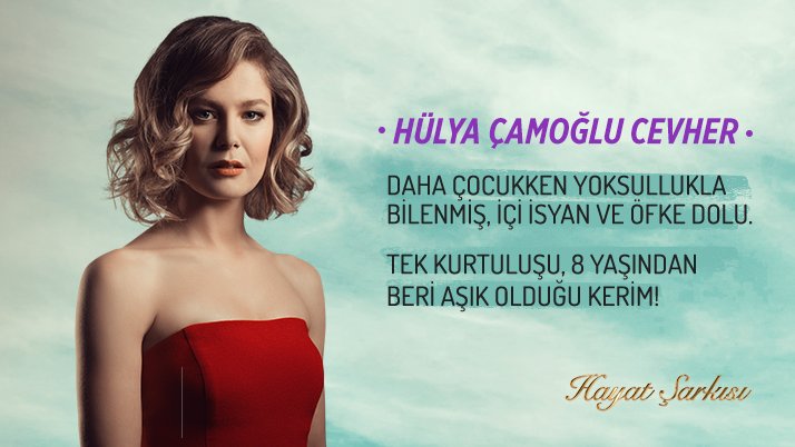KanalD's tweet photo. Adı Hülya, Kerim'e 8 yaşından beri aşık! 
#HayatŞarkısı, Salı 20.00'de #KanalD'de başlıyor! https://t.co/9YIQJcnEu3