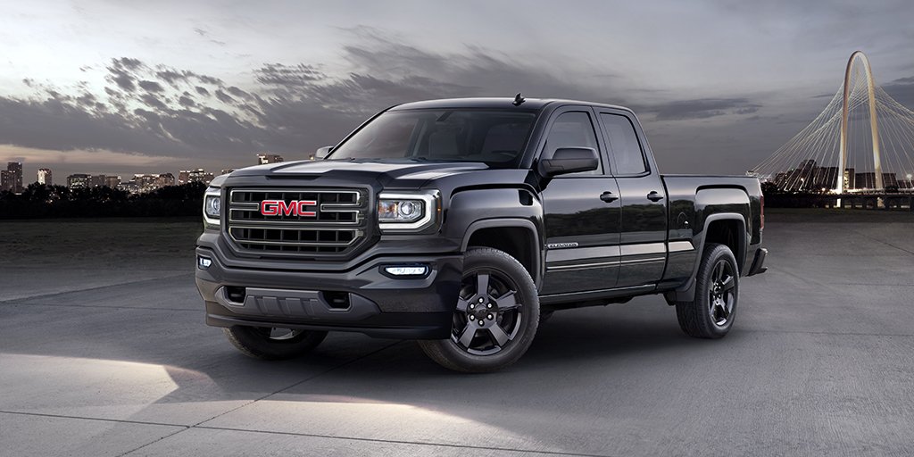 GMCcanada's tweet photo. Here’s an amazing achievement in engineering. #GMCSierra Elevation Edition. https://t.co/kgH3spBaOl https://t.co/jyICHt5c1E