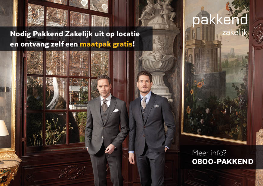 Pakkend's tweet image. Verdien jij een GRATIS MAATPAK? Niet alleen leuk en handig om ons langs te laten komen, maar ook erg lucratief!