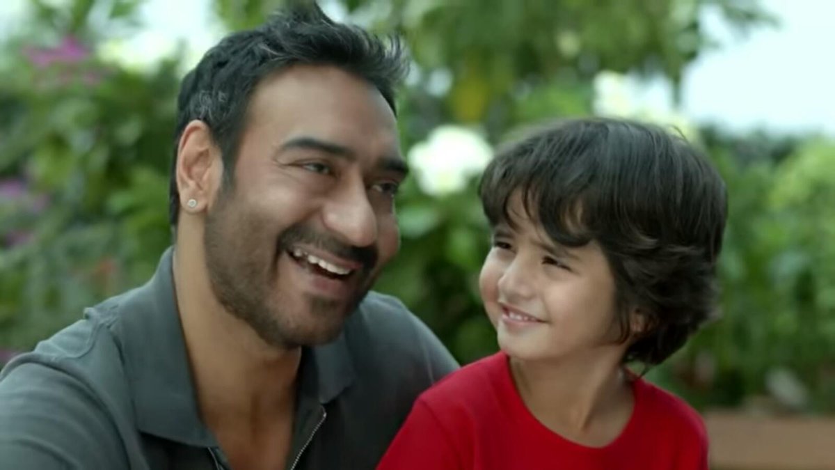 Team_NysaDevgn's tweet photo. Son : Papa finally AjayDevgn On Instagram 
Papa : Yes beta. Haha 😅😅

Papa &amp; Son bondin about AjayDevgn On Instagram https://t.co/0zTomeAPJc