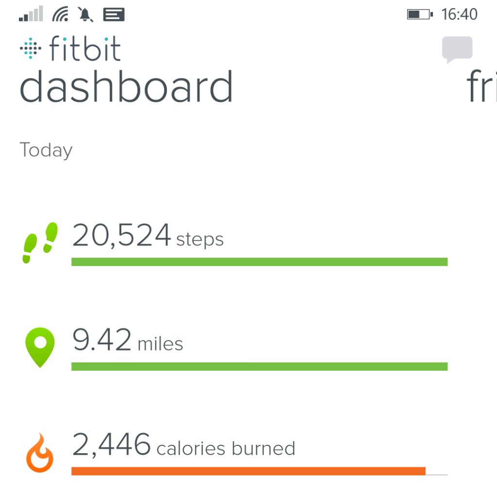 SalopianGenes's tweet photo. #keepfit #fitordead #fitbit
#deathbyexercise #knackered ๐ https://t.co/cHdK9Gau0W