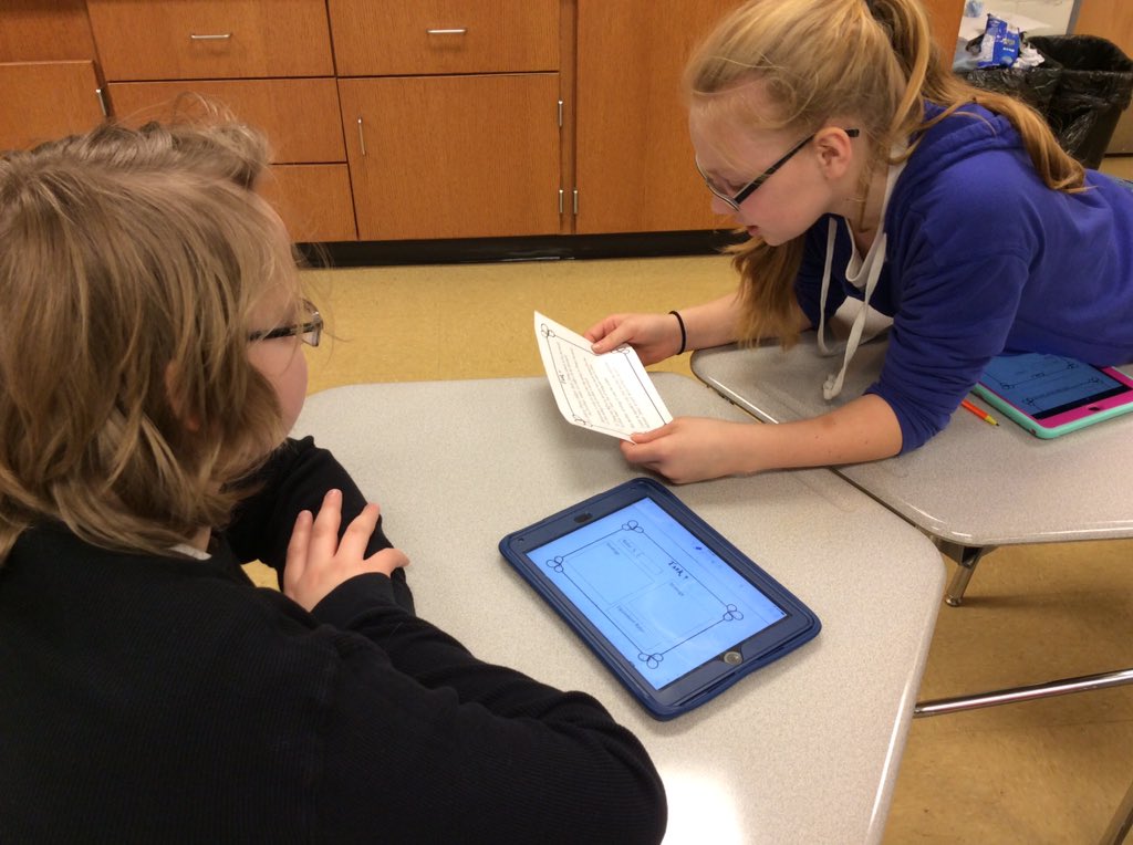NMS_Knights's tweet photo. 6G students are "speed dating" to practice ratios in @MrsDill_NMS6 math class! #collaborativelearningenvironment https://t.co/fx55Kjl1Pb