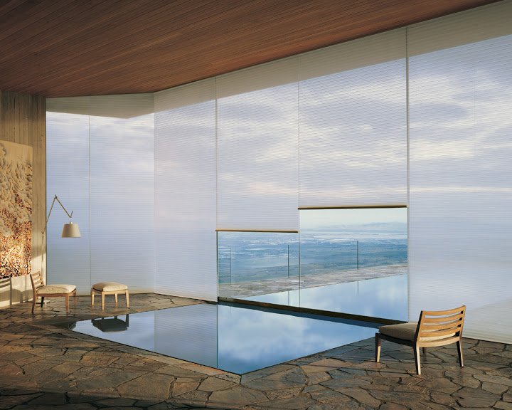 DesignersEdgeCO's tweet photo. Dreaming of warmth amidst the #CO snow? Our #HunterDouglas #Duette shades offer energy savings in winter &amp; summer! https://t.co/m5DDvqubgG