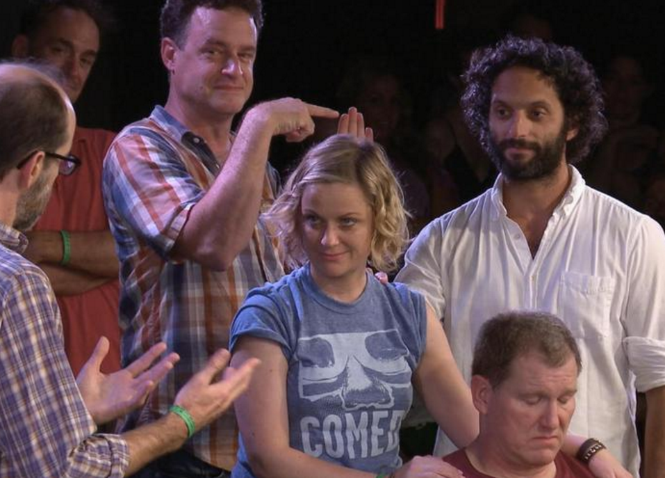 ucbcomedy's tweet photo. #Improv documentary #ThankYouDel to debut @SXSW w/the story of UCB &amp; the Del Close Marathon https://t.co/WbXuXjy4V2 https://t.co/a2qXqs4LAG