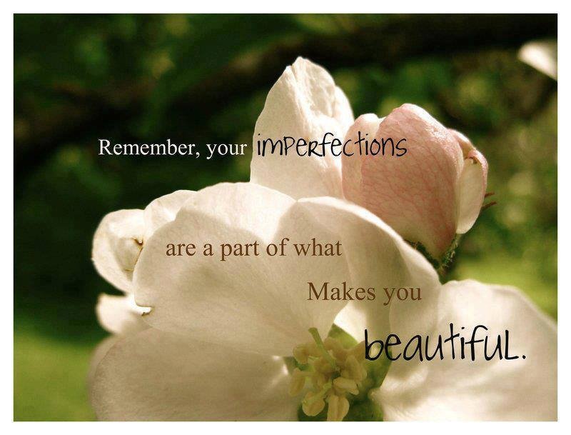 MoCawley's tweet photo. Embrace ALL of you, not just what others view as “beautiful” ..... #beyou #perfectlyimperfect https://t.co/8jOsrTk6OB