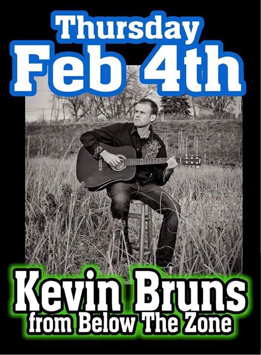 Suzy's Thursday's Unplugged. Tonight Kevin Bruns at 8pm. #suzysunplugged #belowthezone #livemusic