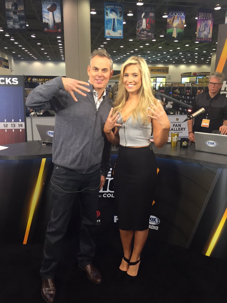 Colin Cowherd And Kristine Leahy