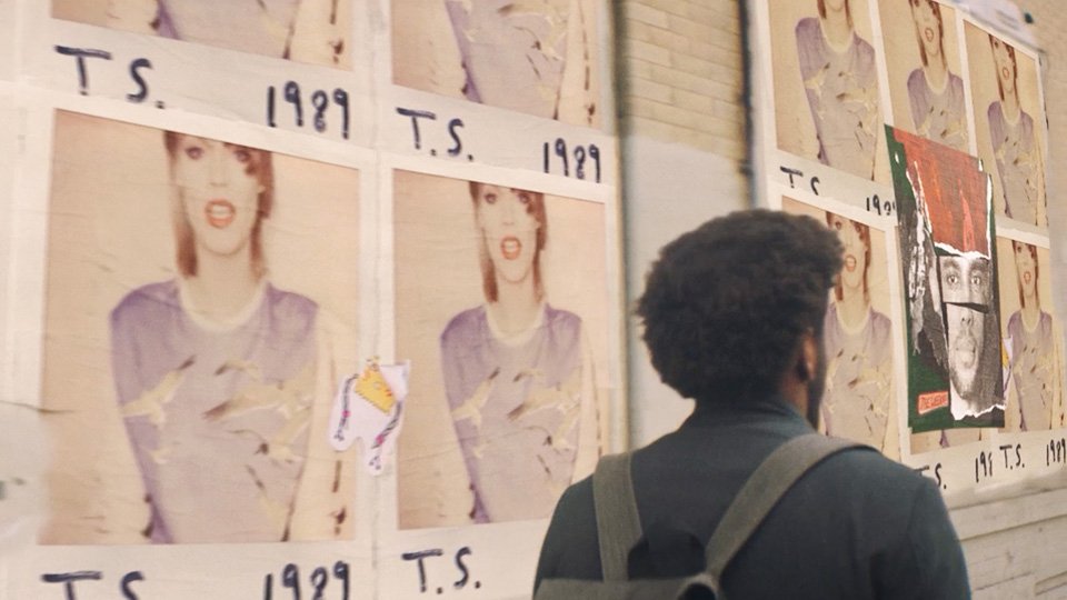 Adweek's tweet photo. Ad of the Day: Album of the Year nominees sing on posters in cool Grammys promo. https://t.co/MnGT4ph4Wu https://t.co/A50npO61rt