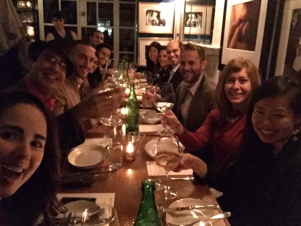 THEAdamGabriel's tweet photo. NOTHING gets friends closer than #delectable meals!🍝🍷
#FriendsDay👫

@thegothamgal
@KelseyRecht
@sromanelli2
@mrdanak https://t.co/NOHwiRzpKt